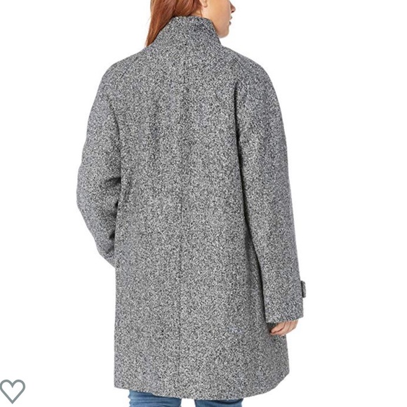 Jones New York Plus Size Wool Coat - Picture 4 of 4